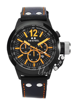 TW Steel Ceo Canteen Black Dial Leather Strap TW Steel Ceo Canteen Black Dial Leather Strap
