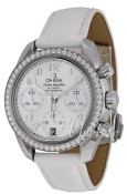 Omega Speedmaster Ladies MOP Dial Leather Diamond