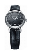 Maurice Lacroix Les Classiques Ladies Date Sort/Læder Ø33 mm Maurice Lacroix Les Classiques Ladies Date Sort/Læder Ø33 mm