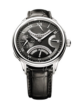 Maurice Lacroix Masterpiece Retrograde Steel Black Dial