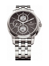 Maurice Lacroix Pontos Chronographe Grå/Stål Ø43 mm Maurice Lacroix Pontos Chronographe Grå/Stål Ø43 mm