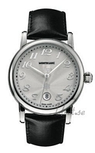Montblanc Star Quartz Steel Silver Dial Montblanc Star Quartz Steel Silver Dial