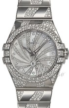 Omega Constellation Jewellery MOP, White Dial White Gold Bracele