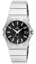 Omega Constellation Steel Black Dial Bracelet Omega Constellation Steel Black Dial Bracelet