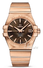 Omega Constellation Rose Gold Brown Dial Bracelet Omega Constellation Rose Gold Brown Dial Bracelet