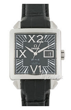 Omega De Ville X2 Black Dial Leather Omega De Ville X2 Black Dial Leather