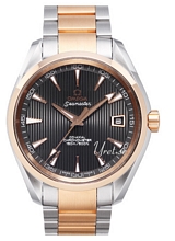 Omega Seamaster Aqua Terra Rose Gold/Steel Teak Dial Omega Seamaster Aqua Terra Rose Gold/Steel Teak Dial