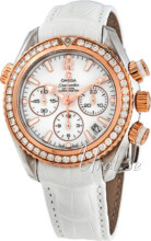 Omega Seamaster Planet Ocean White Dial Chronograph Ladies Omega Seamaster Planet Ocean White Dial Chronograph Ladies