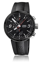 Oris Motor Sport TT1 Chronograph Sort/Gummi Ø45 mm Oris Motor Sport TT1 Chronograph Sort/Gummi Ø45 mm