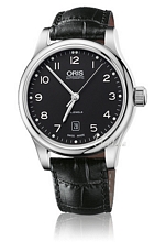 Oris Culture Classic Date Sort/Læder Ø42 mm Oris Culture Classic Date Sort/Læder Ø42 mm