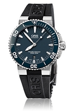 Oris Divers Aquis Date Blå/Gummi Ø43 mm Oris Divers Aquis Date Blå/Gummi Ø43 mm