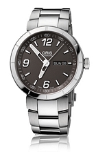 Oris Motor Sport TT1 Day Date Grå/Stål Ø43 mm Oris Motor Sport TT1 Day Date Grå/Stål Ø43 mm
