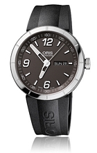 Oris Motor Sport TT1 Day Date Grå/Gummi Ø43 mm Oris Motor Sport TT1 Day Date Grå/Gummi Ø43 mm