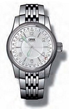 Oris Aviation Big Crown Pointer Date Steel Steel Silver Dial
