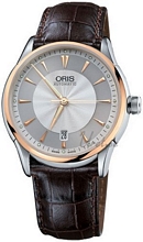 Oris Culture Artelier Date Steel/Yellow Gold Silver Dial Oris Culture Artelier Date Steel/Yellow Gold Silver Dial