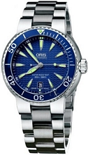 Oris Diving Date Steel Blue Dial Oris Diving Date Steel Blue Dial