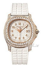Patek Philippe Aquanaut White Dial Rubber Strap
