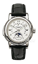 Patek Philippe Grand Complications White Dial Croco Strap Patek Philippe Grand Complications White Dial Croco Strap