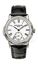 Patek Philippe Grand Complications White Dial Croco Strap Patek Philippe Grand Complications White Dial Croco Strap