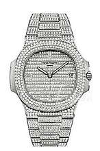 Patek Philippe Nautilus Diamond Dial White Gold Bracelet Patek Philippe Nautilus Diamond Dial White Gold Bracelet