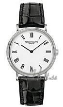 Patek Philippe Calatrava White Dial White Gold