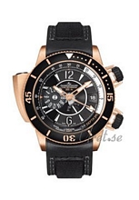 Jaeger LeCoultre Master Compressor Diving Pro Geographic Black D Jaeger LeCoultre Master Compressor Diving Pro Geographic Black D