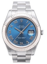 Rolex Datejust II Blue Dial Oyster Bracelet