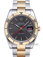 Rolex Datejust Turn-O-Graph Black Dial