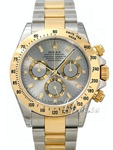 Rolex Daytona Silver Dial Yellow Gold/Steel Oysterlock Bracelet