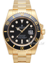Rolex Submariner Yellow Gold Black Dial Ceramic Bezel Rolex Submariner Yellow Gold Black Dial Ceramic Bezel
