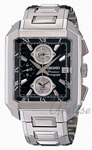 Seiko Premier Black Dial Rectangular Seiko Premier Black Dial Rectangular