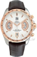 TAG Heuer Grand Carrera Silver, Guilloche Dial Croco Strap TAG Heuer Grand Carrera Silver, Guilloche Dial Croco Strap