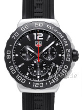 TAG Heuer Formula 1 Chronograph 42 mm Sort/Gummi Ø42 mm TAG Heuer Formula 1 Chronograph 42 mm Sort/Gummi Ø42 mm