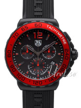 TAG Heuer Formula 1 Chronograph 42 mm Sort/Gummi Ø42 mm TAG Heuer Formula 1 Chronograph 42 mm Sort/Gummi Ø42 mm