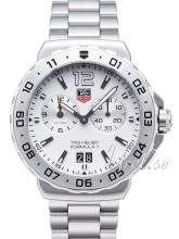 TAG Heuer Formula 1 Grande Date Alarm 42 mm Hvid/Stål Ø42 mm TAG Heuer Formula 1 Grande Date Alarm 42 mm Hvid/Stål Ø42 mm