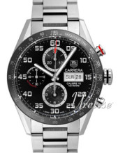 TAG Heuer Carrera Day Date Black Dial Bracelet