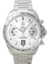 TAG Heuer Grand Carrera White Dial Bracelet TAG Heuer Grand Carrera White Dial Bracelet