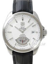 TAG Heuer Grand Carrera White Dial Black Leather TAG Heuer Grand Carrera White Dial Black Leather