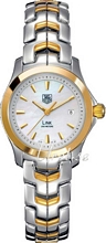TAG Heuer Link White MOP Dial Two Tone Bracelet TAG Heuer Link White MOP Dial Two Tone Bracelet
