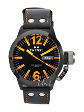 TW Steel Ceo Canteen Black Dial Leather Strap TW Steel Ceo Canteen Black Dial Leather Strap