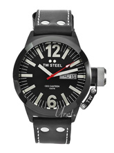 TW Steel Ceo Canteen Black Dial Leather Strap TW Steel Ceo Canteen Black Dial Leather Strap
