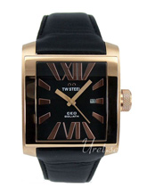 TW Steel Ceo Goliath Black Dial Leather Strap TW Steel Ceo Goliath Black Dial Leather Strap