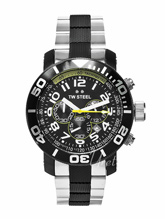 TW Steel Grandeur Diver Black Dial Steel/Rubber Bracelet TW Steel Grandeur Diver Black Dial Steel/Rubber Bracelet