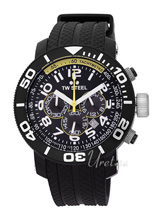 TW Steel Grandeur Diver Black Dial Rubber Strap TW Steel Grandeur Diver Black Dial Rubber Strap
