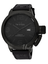 TW Steel Canteen Black Dial Leather Strap TW Steel Canteen Black Dial Leather Strap